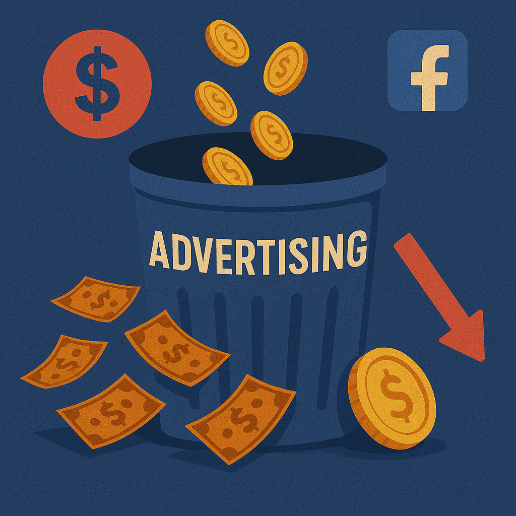 Geld verliezen door Facebook ads