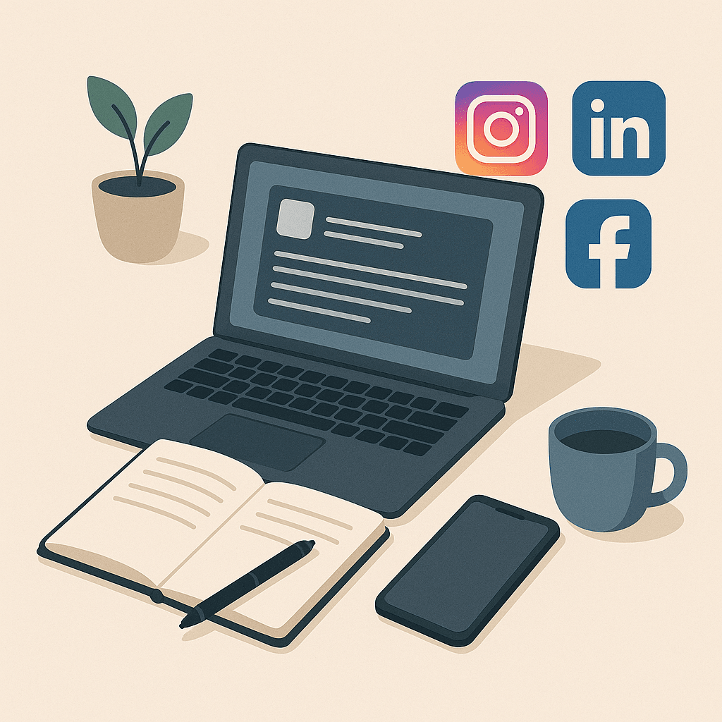 social media captions